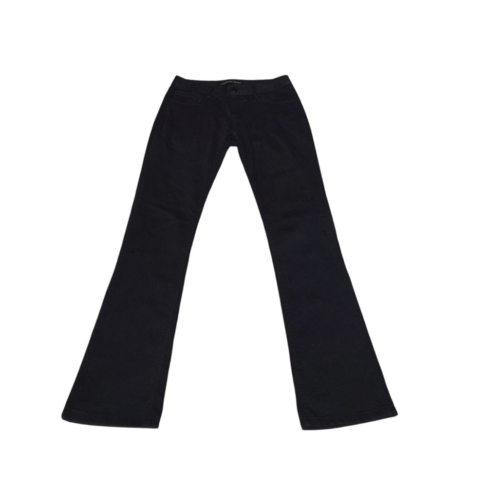 Express Barely Boot Bootcut Jeans Women's Size 4 Black Stretch Denim